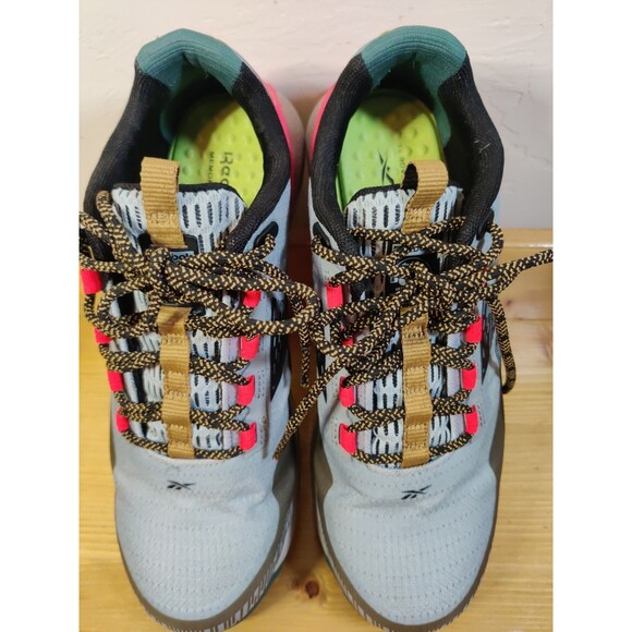 Reebok Nano X1 Adventure Work Gray Pink Athletic Shoes - Picture 5 of 13